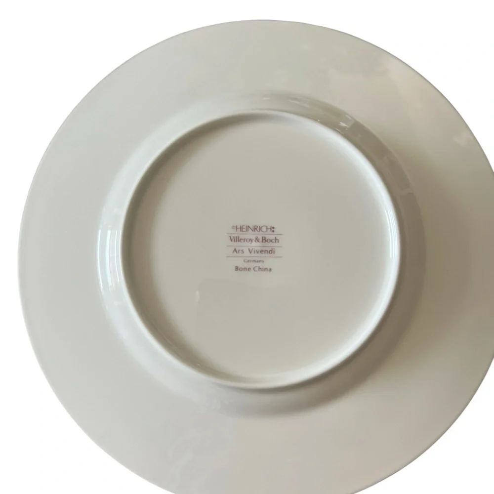 Villeroy Boch Heinrich Ars Vivendi Set Of 4 Dessert Salad Plates 8.5” Vintage